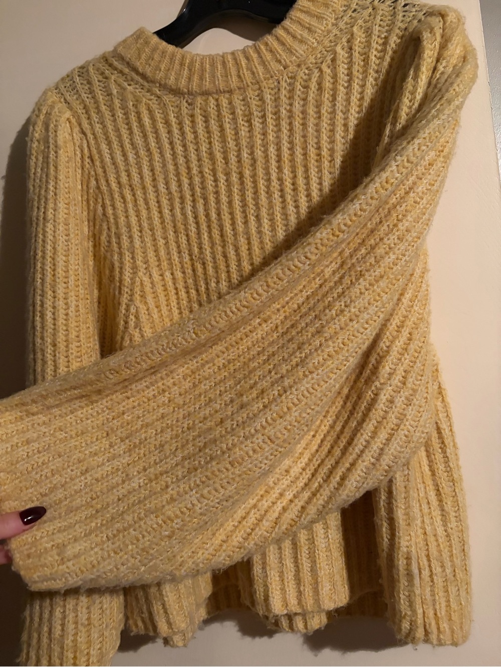 Topshop Ribbed Knit Sweater - Picture 3 of 4